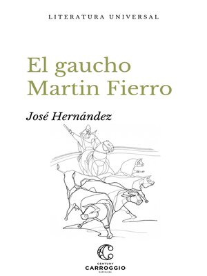 cover image of El gaucho Martin Fierro